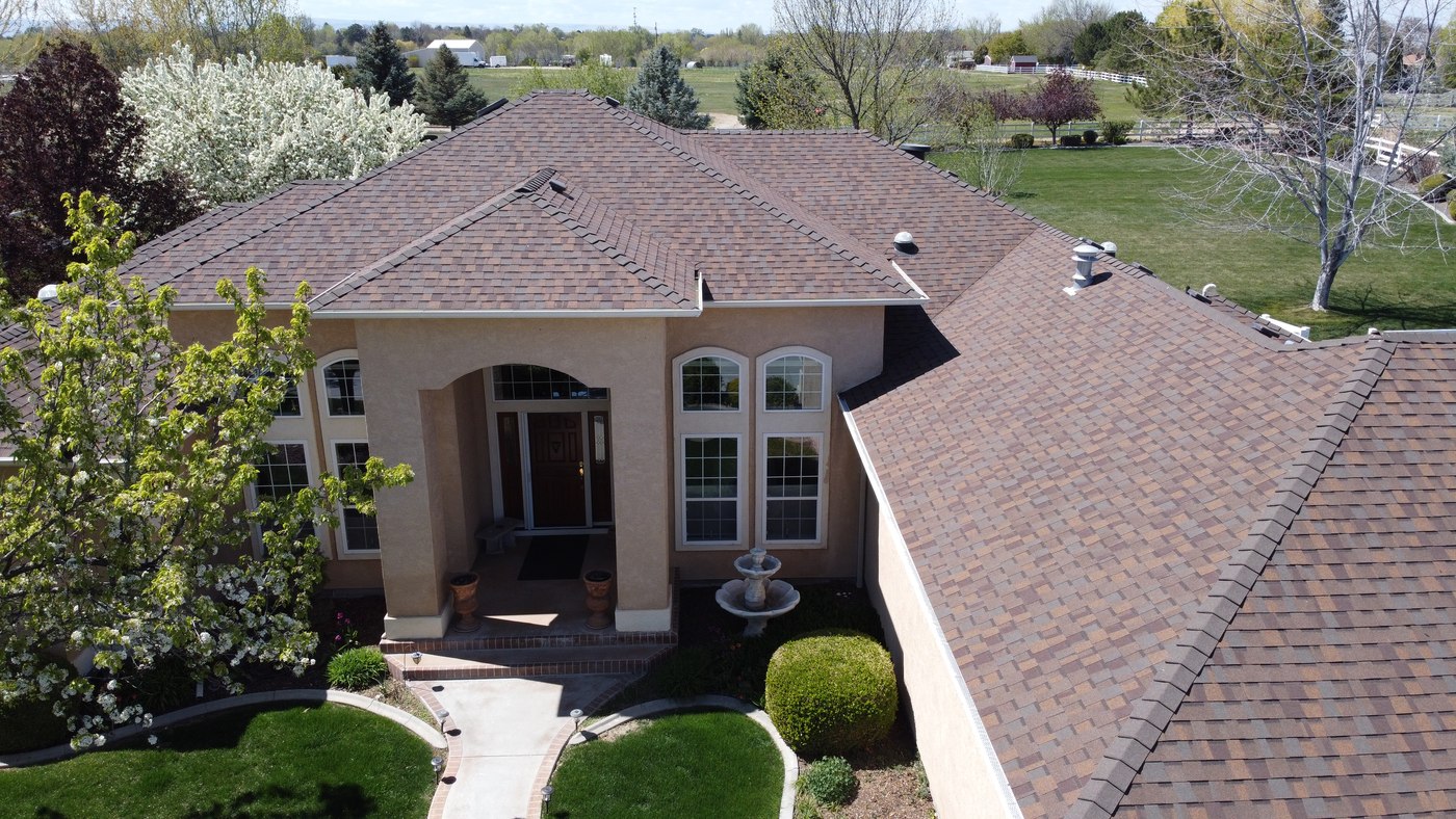 Residential roof replacement in Boise Idaho by Blue Goat Roofing