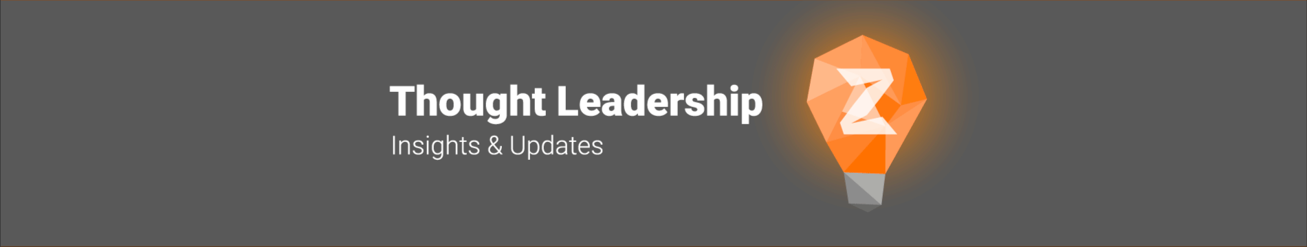 thought leadership insights and updates